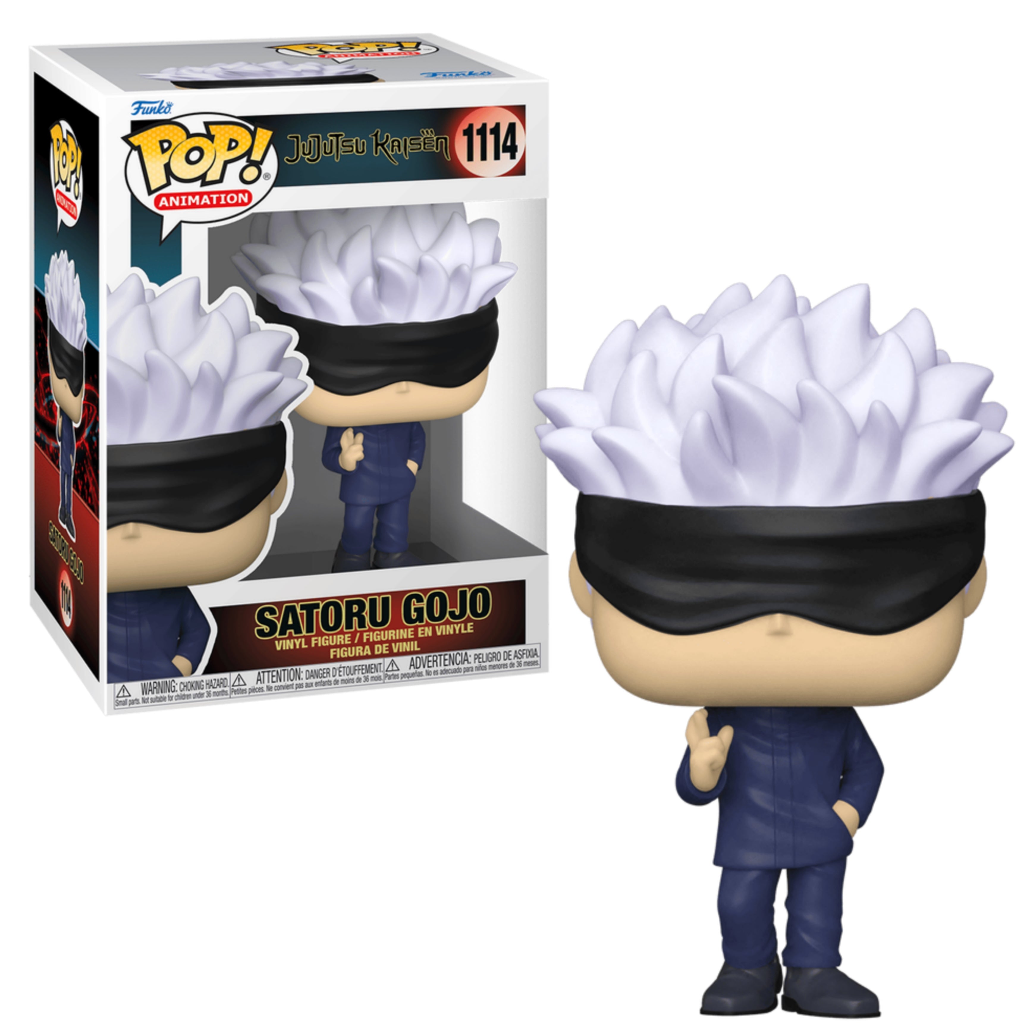 Satoru Gojo #1114 : Jujutsu Kaisen - Funko Pop! Animation