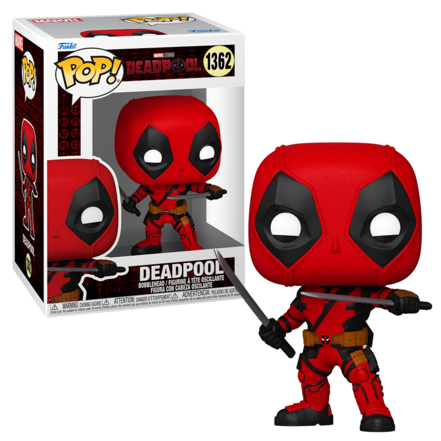 Deadpool #1362 : Deadpool & Wolverine - Funko Pop! Marvel