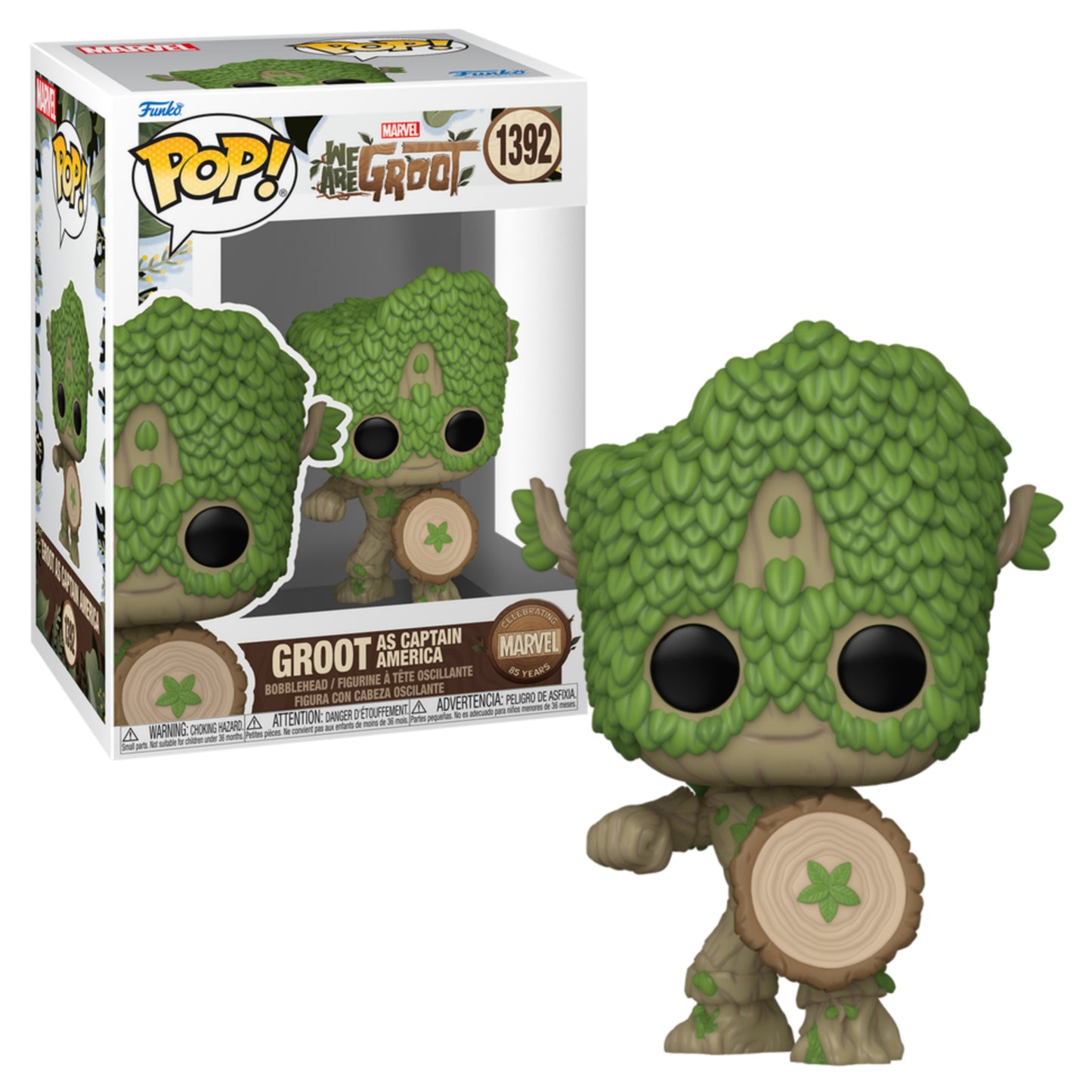 Groot como Capitán América #1392 : We are Groot - Funko Pop! Marvel