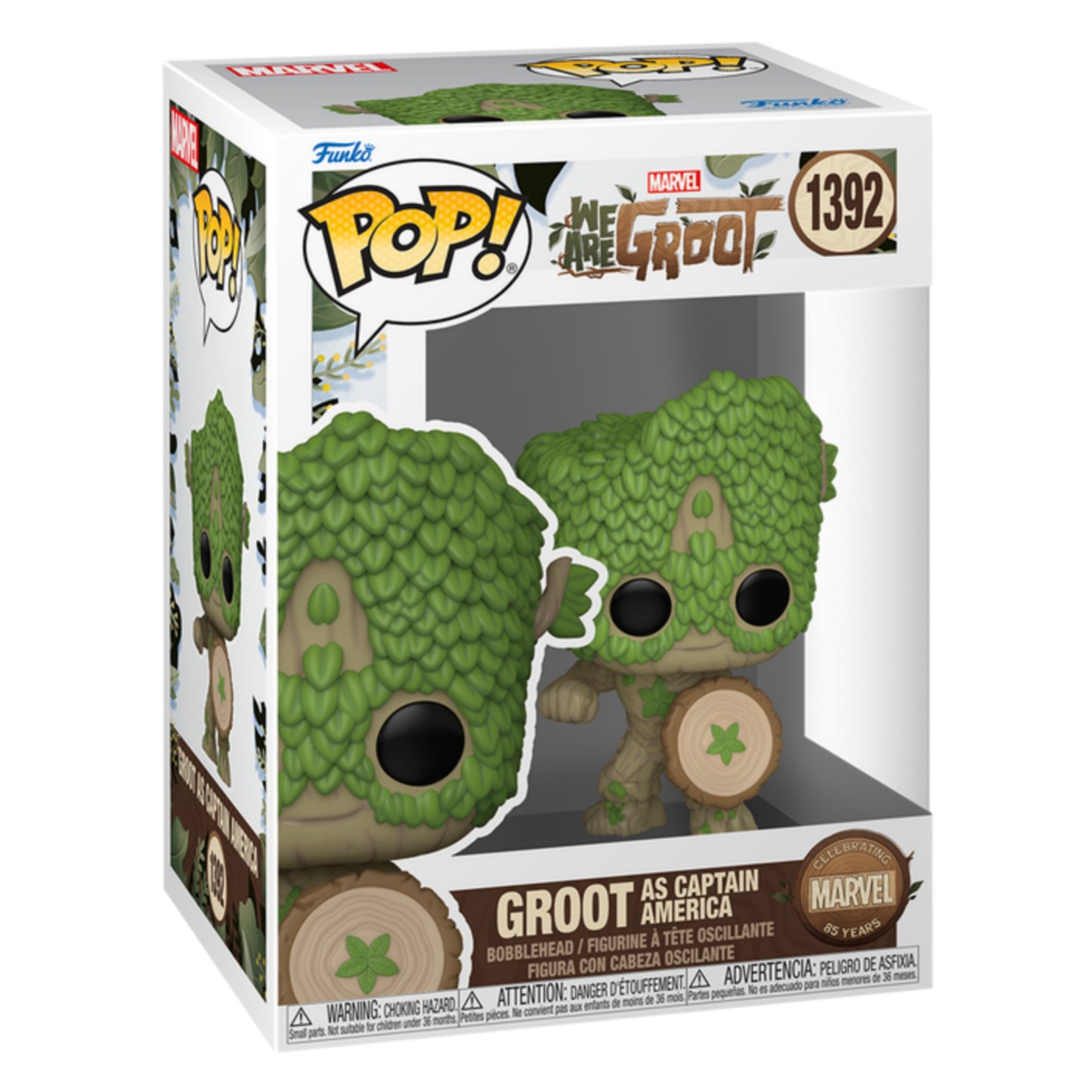 Groot como Capitán América #1392 : We are Groot - Funko Pop! Marvel