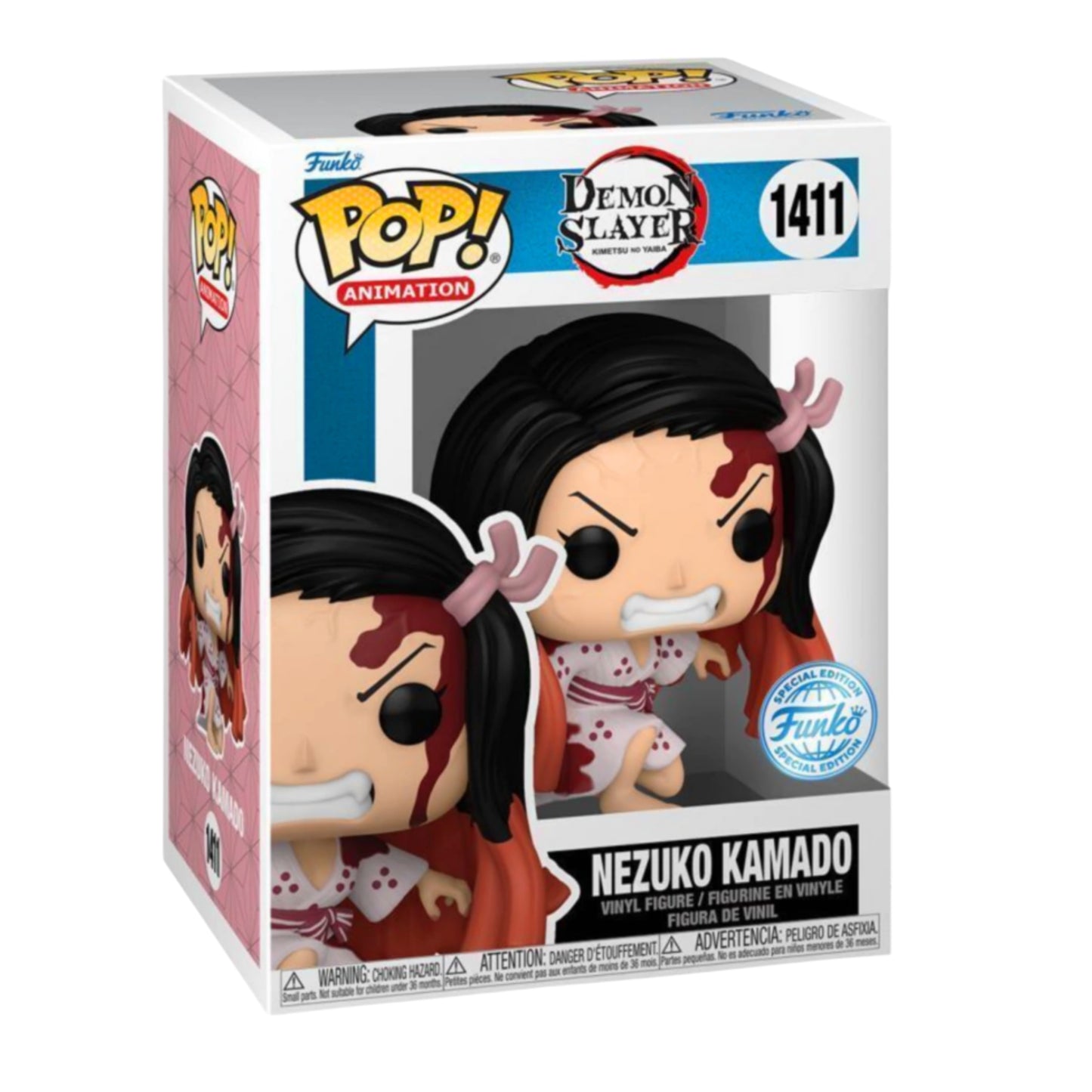 Nezuko Kamado Special Edition 1411 : Demon Slayer - Funko Pop! Animation