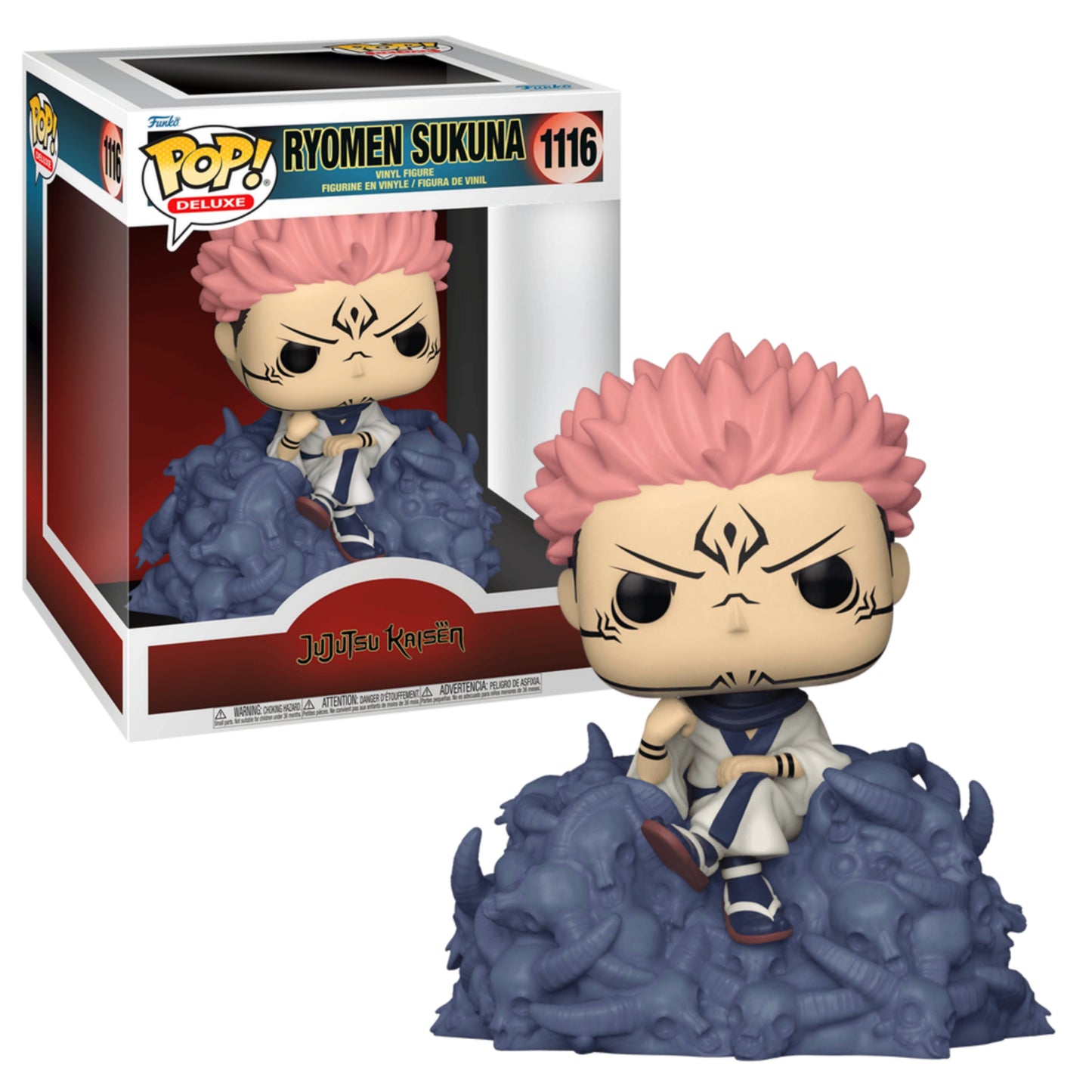 Ryomen Sukuna in Throne 1116: Jujutsu Kaisen - Funko Pop! Deluxe