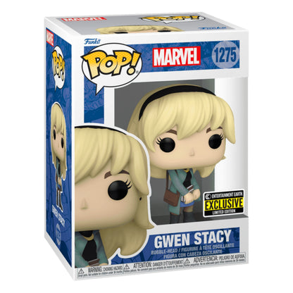 Gwen Stacy Entertainment Earth Exclusivo 1275 : Spider-Man - Funko Pop! Marvel
