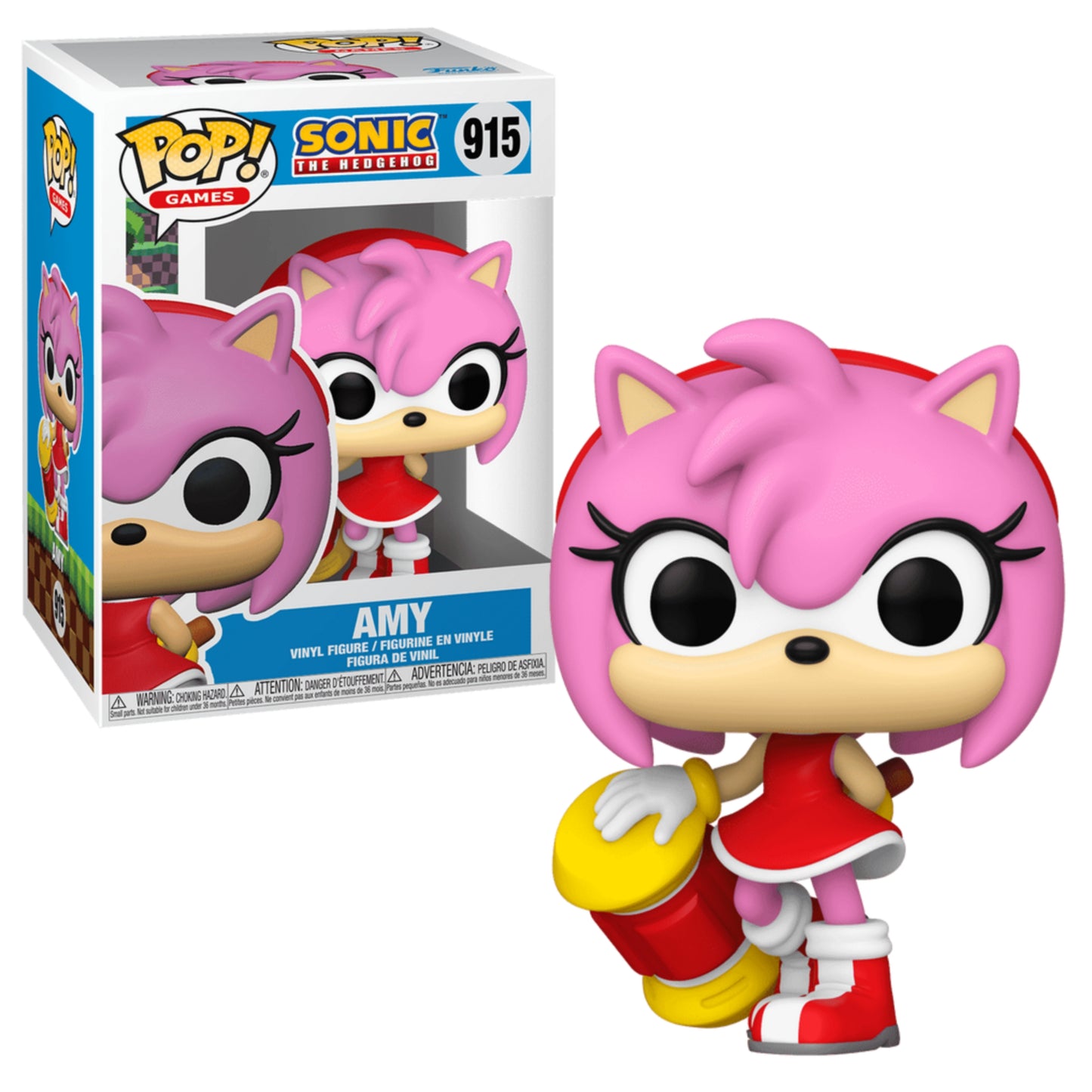 AMY ROSE : SONIC THE HEDGEHOG - FUNKO POP! GAMES