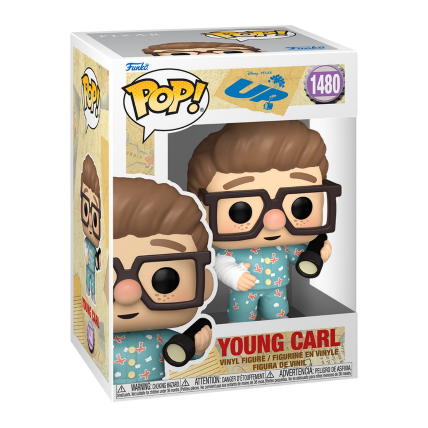 YOUNG CARL 1480 : UP - FUNKO POP! DISNEY PIXAR