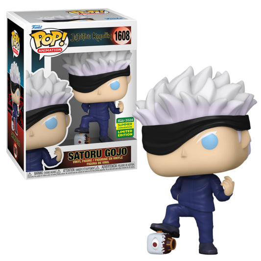 SATORU GOJO SAN DIEGO COMIC CON EXCLUSIVO 1608 : JUJUTSU KAISEN - FUNKO POP! ANIMATION