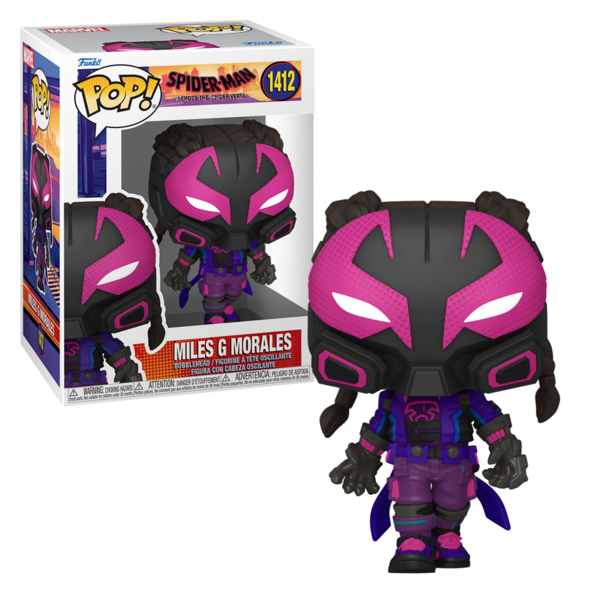MILES G MORALES 1412 SPIDER-MAN ACROSS THE SPIDER-VERSE FUNKO