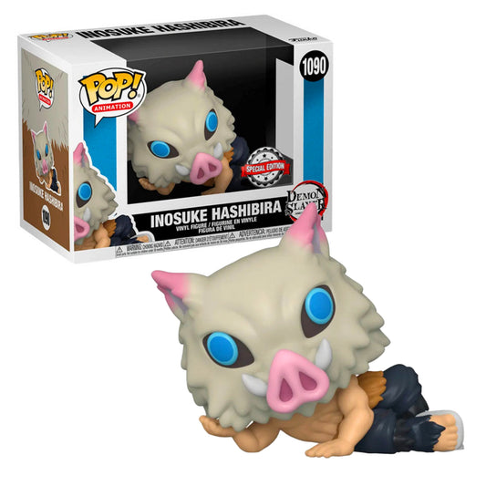 INOSUKE ACOSTADO : DEMON SLAYER - FUNKO POP! ANIMATION