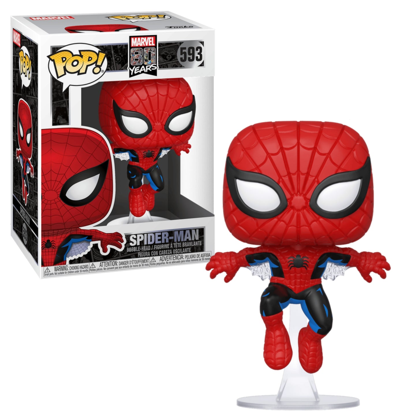 SPIDER-MAN 593 MARVEL 80 YEARS - FUNKO POP!