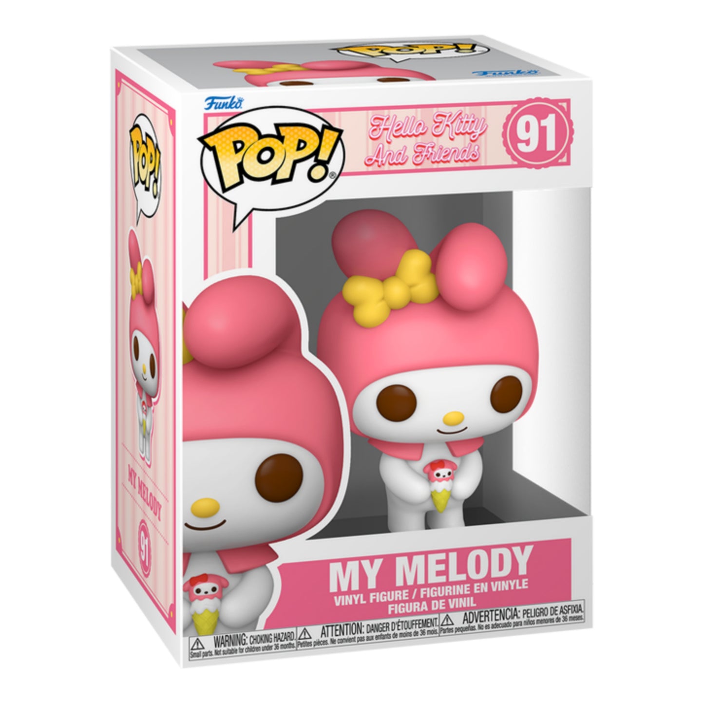 MY MELODY WITH ICECREAM #91 : HELLO KITTY AND FRIENDS - FUNKO POP! SANRIO