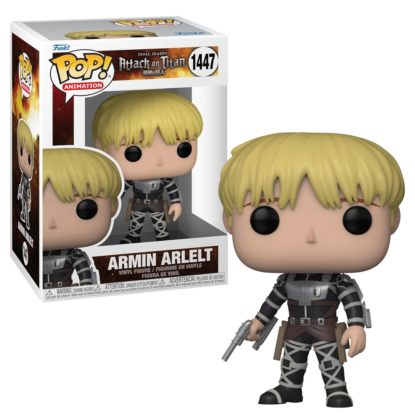 ARMIN ARLET #1447 : ATACK ON TITAN - FUNKO POP! ANIMATION