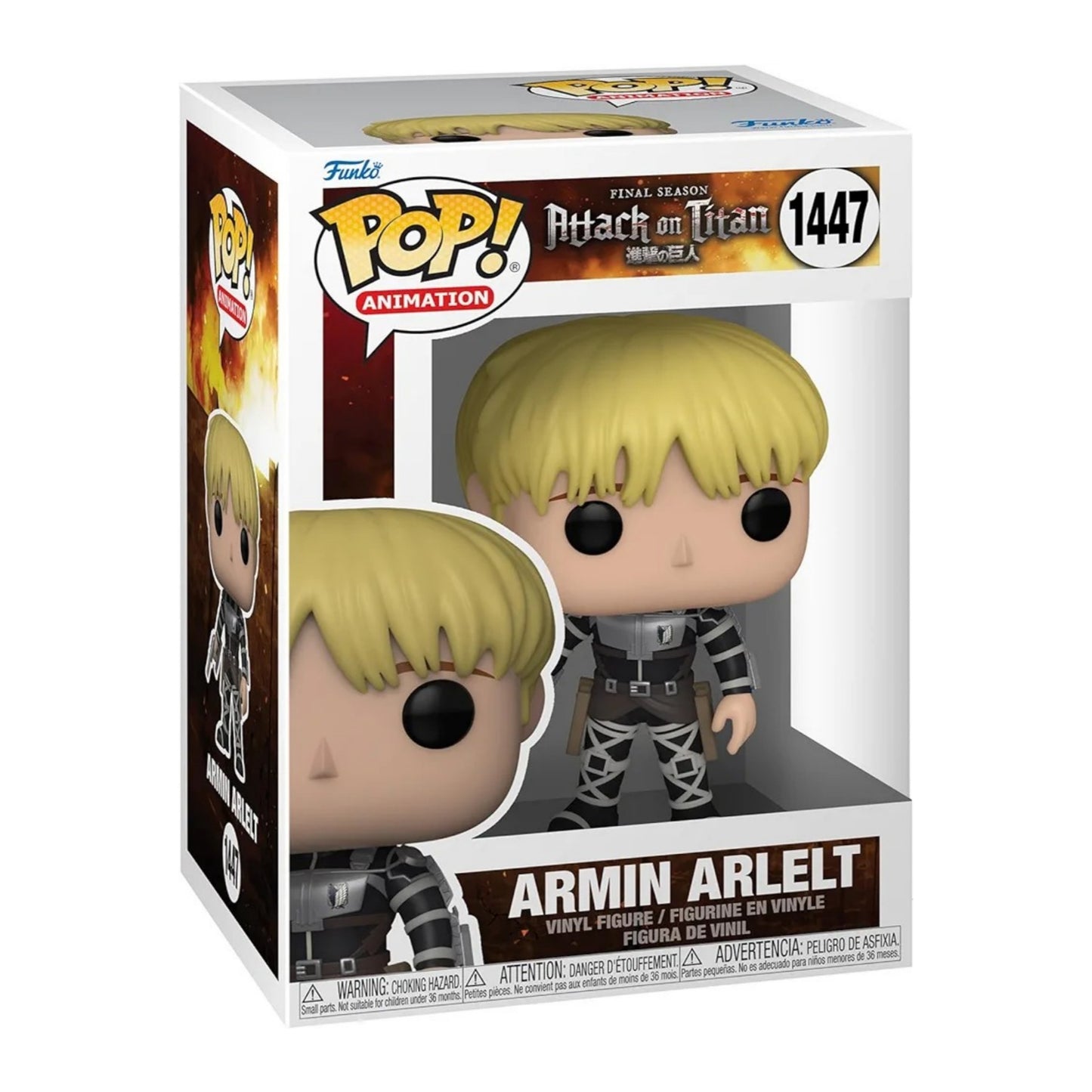 ARMIN ARLET #1447 : ATACK ON TITAN - FUNKO POP! ANIMATION