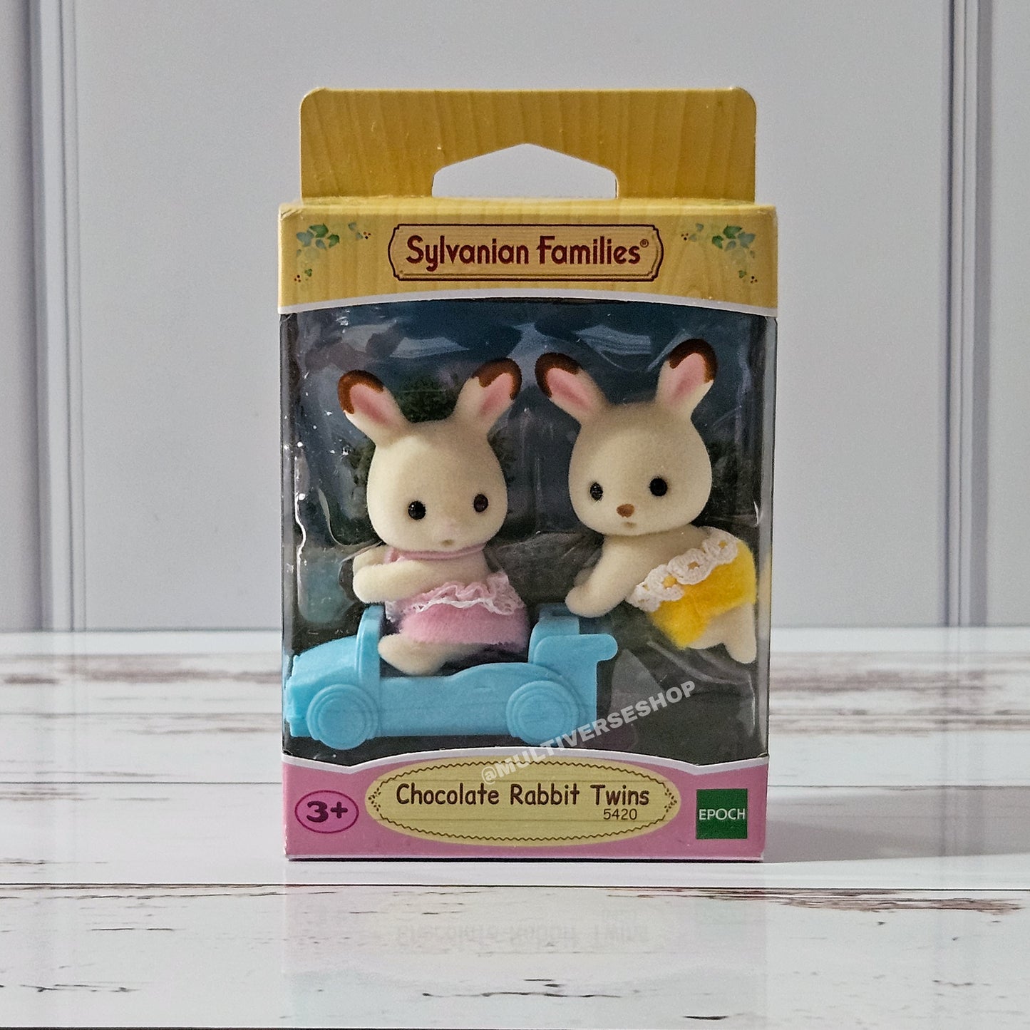 Sylvanian Families Conejos Gemelos Chocolate Calico Critters