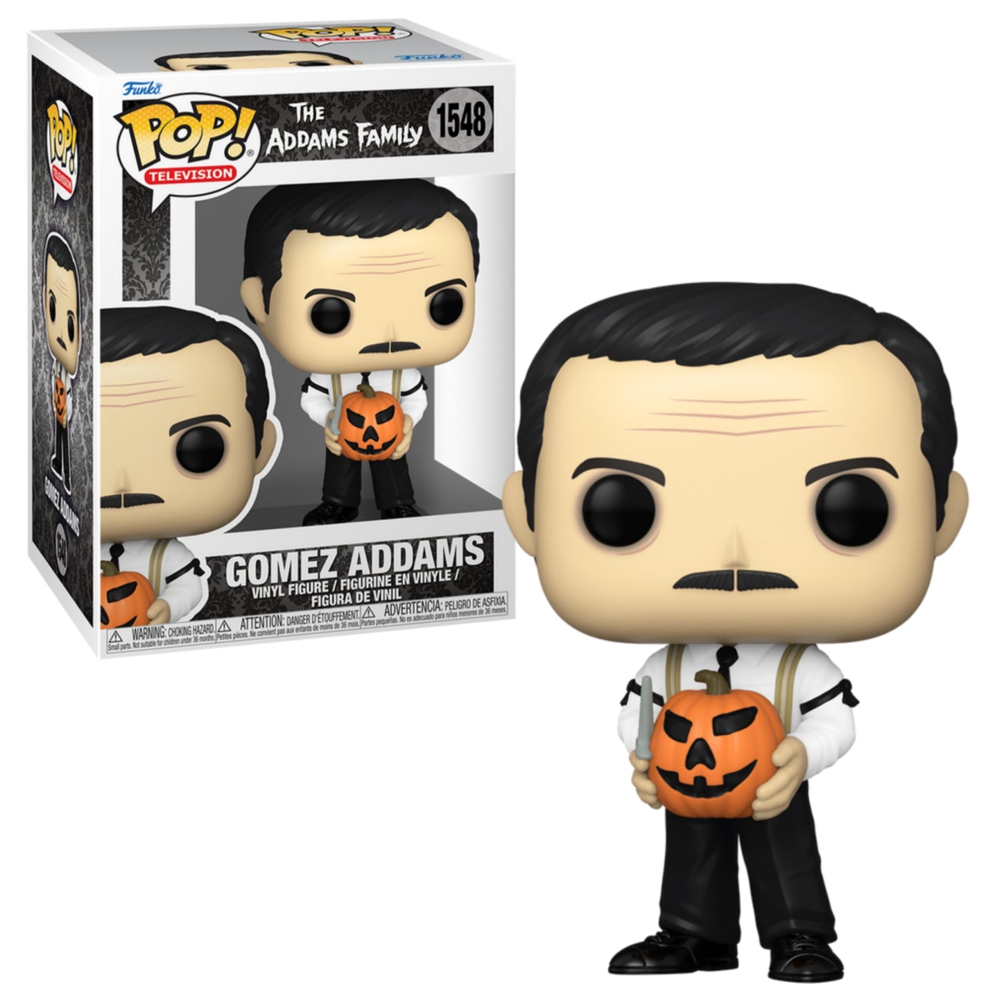 GOMEZ ADDAMS #1548 : THE ADDAMS FAMILY - FUNKO POP! TELEVISION