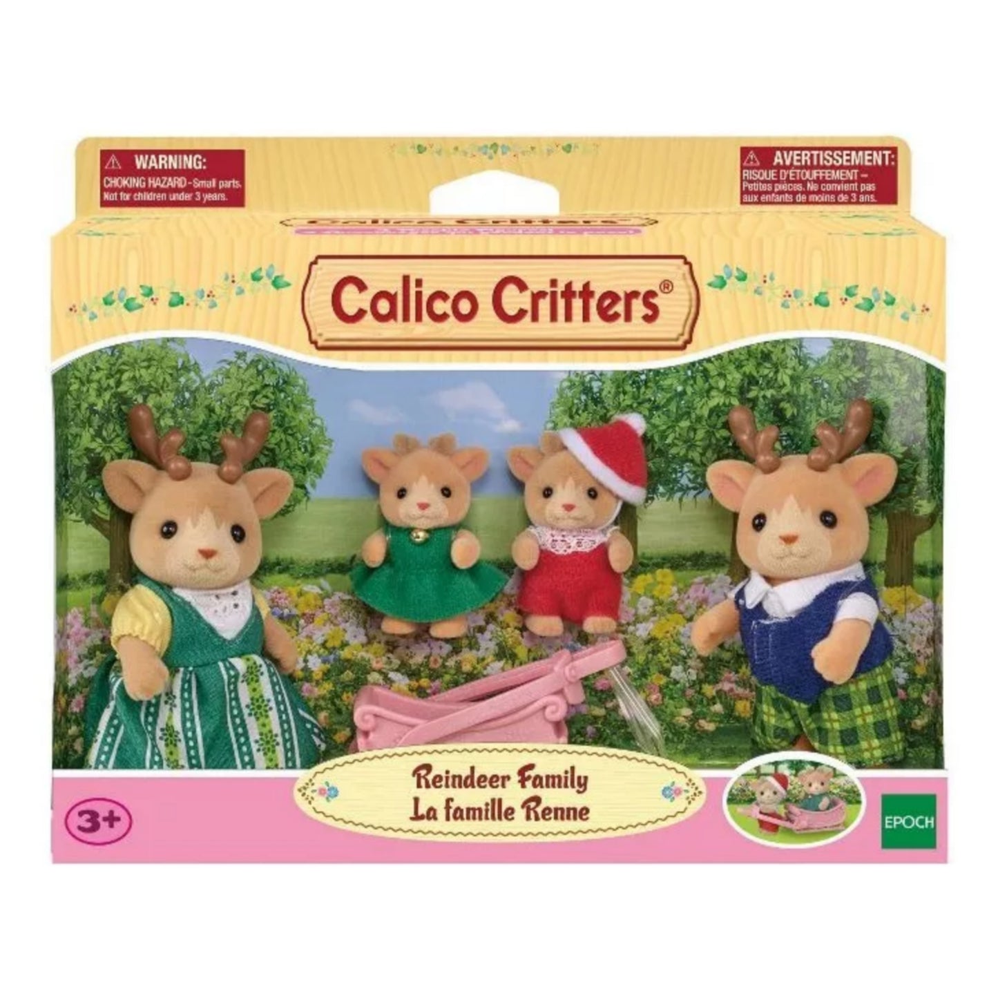 Familia Reno Calico Critters Ternurines Set