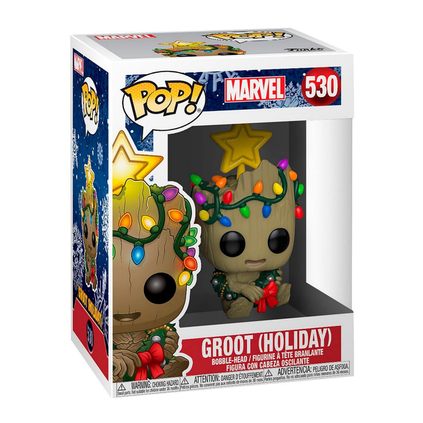 Groot (Navideño) #530 - Funko Pop! Marvel