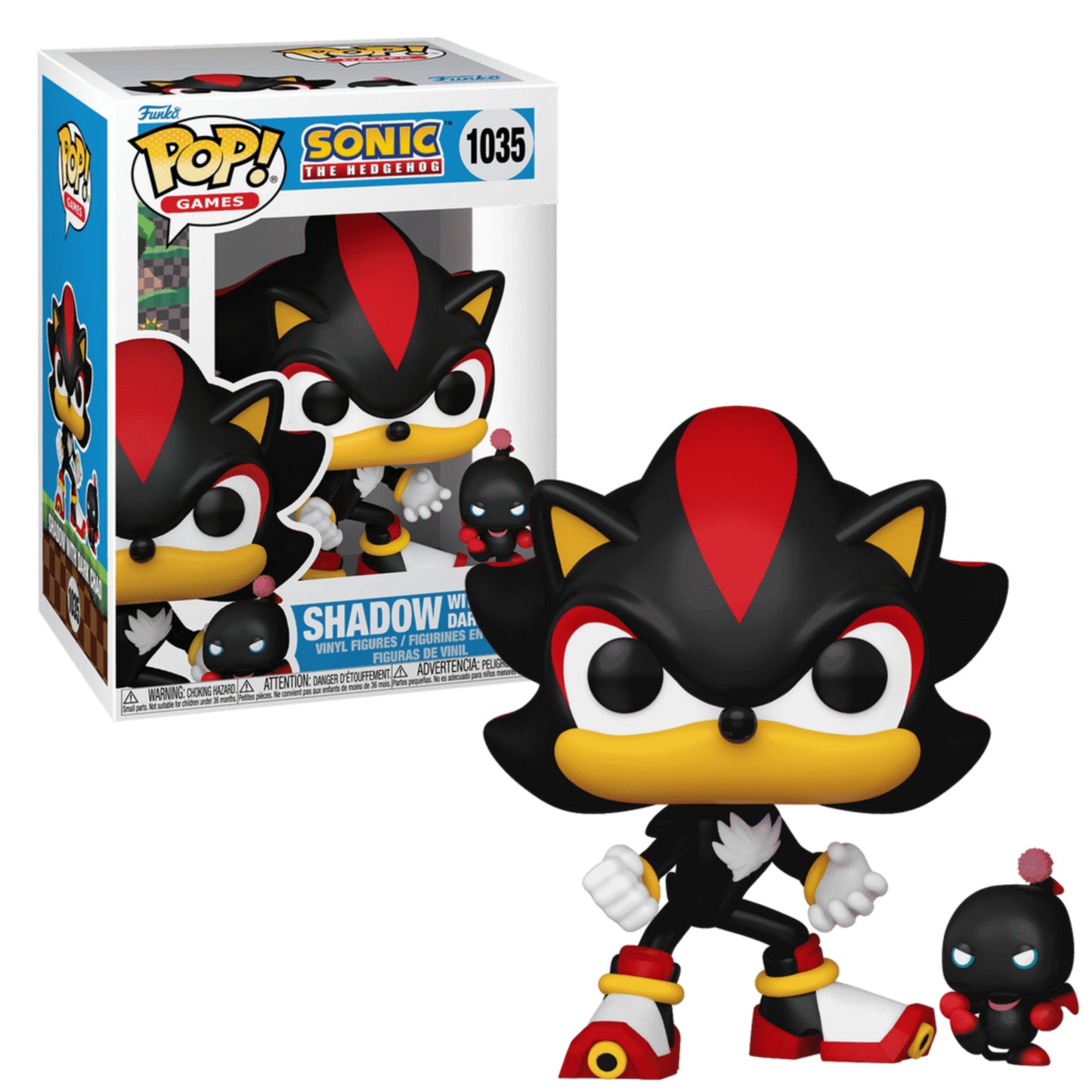 Shadow & Dark Chao #1035 : Sonic the Hedgehog - Funko Pop! Games