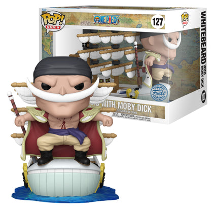 BARBA BLANCA CON MOBY DICK SPECIAL EDITION #127 : ONE PIECE - FUNKO POP! RIDES DELUXE