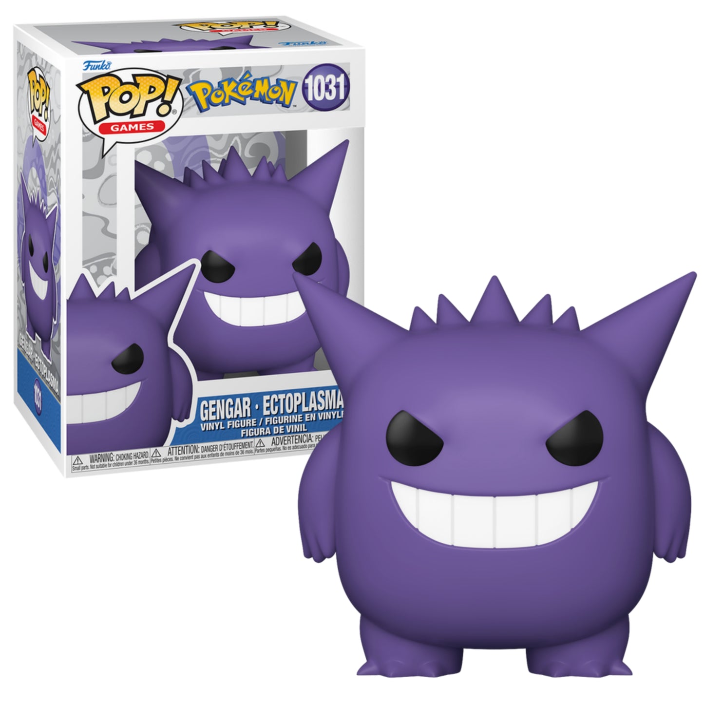GENGAR #1031 : POKEMON - FUNKO POP! GAMES