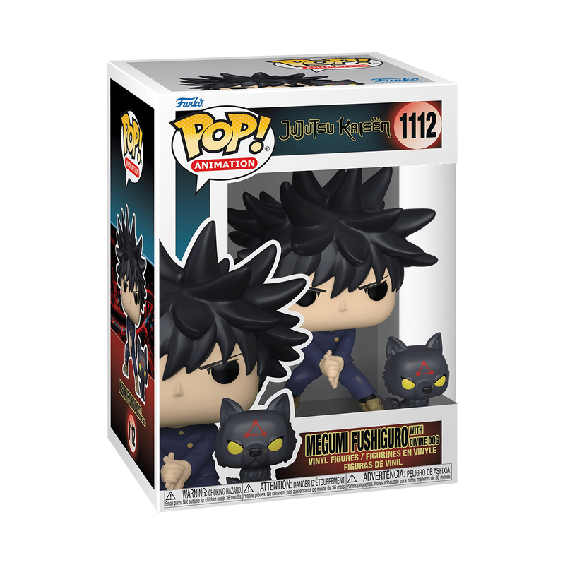 Megumi Fushiguro with Divine Dog : Jujutsu Kaisen - Funko Pop! Animation