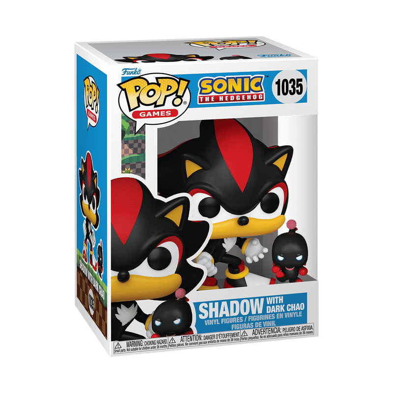 Shadow & Dark Chao #1035 : Sonic the Hedgehog - Funko Pop! Games