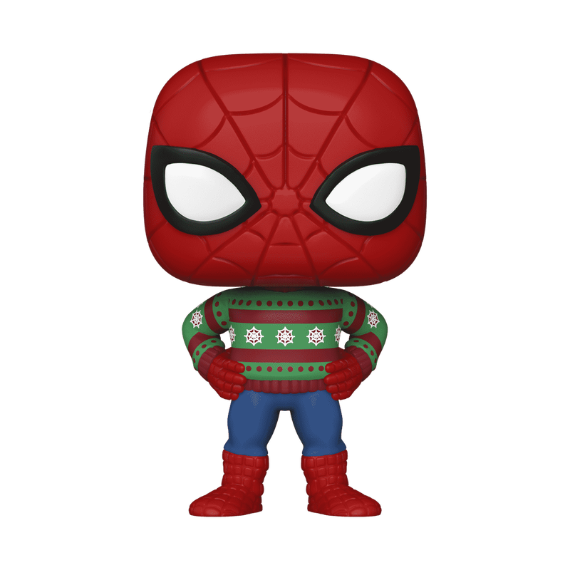 Spider-man Navideño con Ugly Sweater #1284 - Funko Pop! Marvel