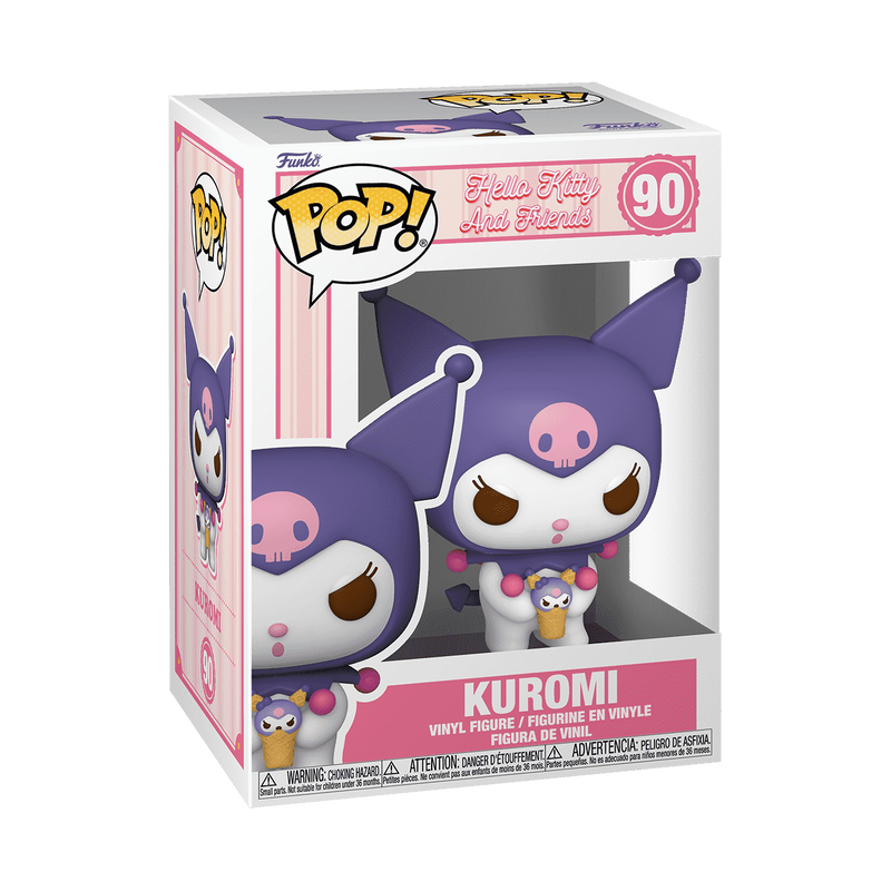 Kuromi con Helado #90 : Hello Kitty and Friends - Funko Pop! Sanrio