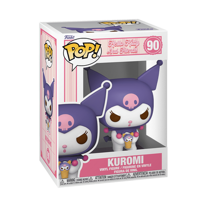 Kuromi con Helado #90 : Hello Kitty and Friends - Funko Pop! Sanrio