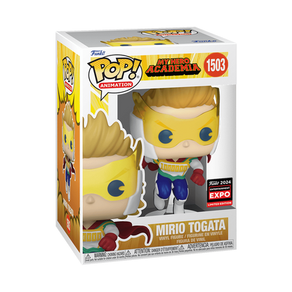 MIRIO TOGATA EXCLUSIVO E EXPO 2024 : MY HERO ACADEMIA - FUNKO POP! ANIMATION