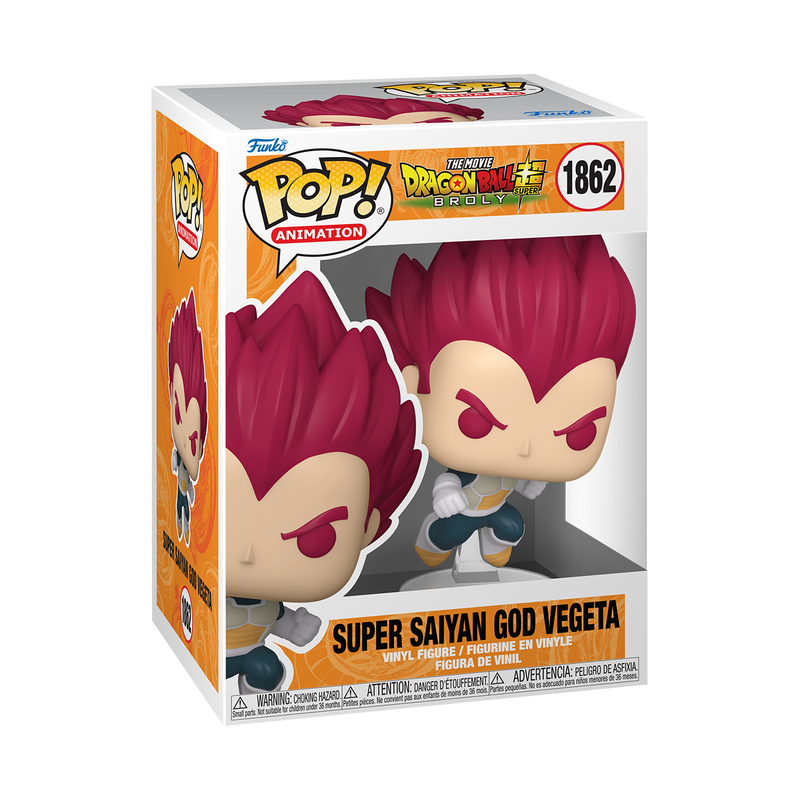 SUPER SAIYAN GOD VEGETA #1862 : DRAGON BALL SUPER BROLY - FUNKO POP! ANIMATION