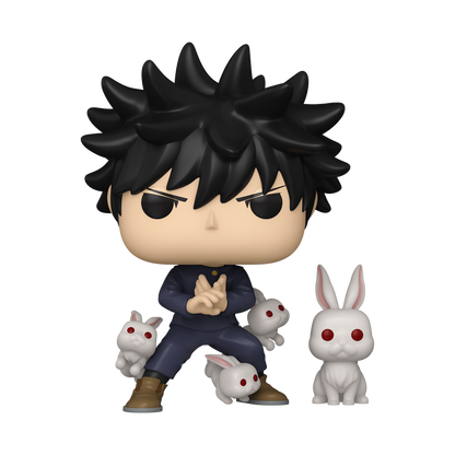 MEGUMI FUSHIGURO WITH RABBITS #1883 : JUJUTSU KAISEN - FUNKO POP! & BUDDY ANIMATION