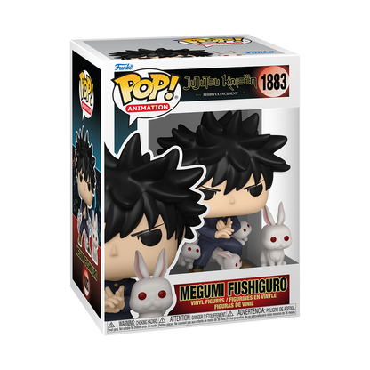 MEGUMI FUSHIGURO WITH RABBITS #1883 : JUJUTSU KAISEN - FUNKO POP! & BUDDY ANIMATION