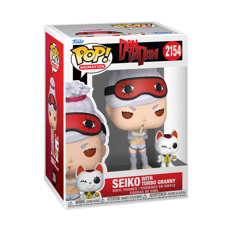 SEIKO WITH TURBO GRANNY : DAN DA DAN - FUNKO POP! & BUDDY