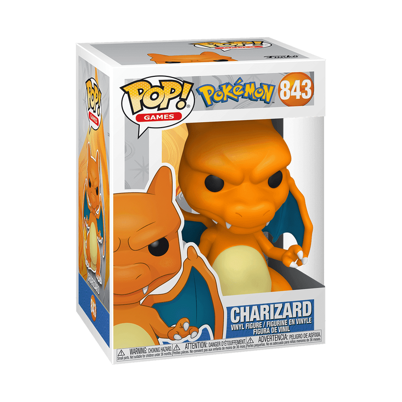 CHARIZARD #843 : POKEMON FUNKO POP! GAMES