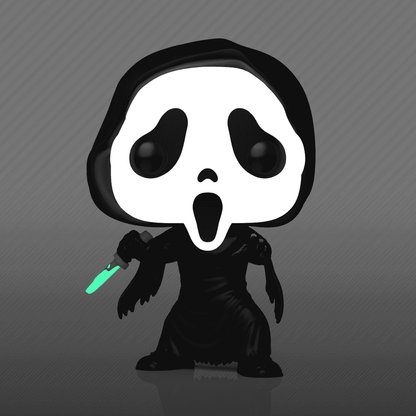 GHOST FACE (GLOW IN THE DARK) #1607 : SCREAM - FUNKO POP! MOVIES