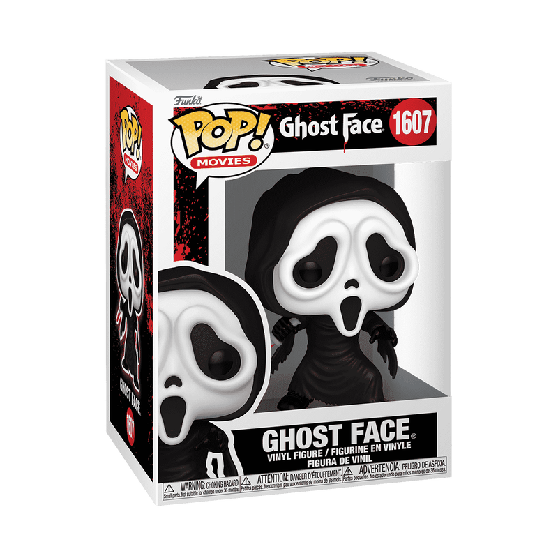GHOST FACE (GLOW IN THE DARK) #1607 : SCREAM - FUNKO POP! MOVIES