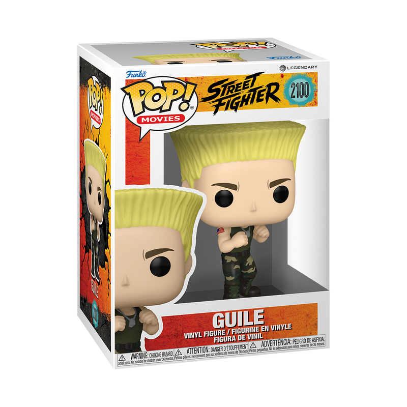 GUILE #2100 STREET FIGHTER - FUNKO POP