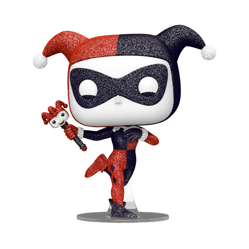 HARLEY QUINN WITH SCEPTER DIAMOND EXCLUSIVA HOT TOPIC : BATMAN TAS - FUNKO POP! HEROES