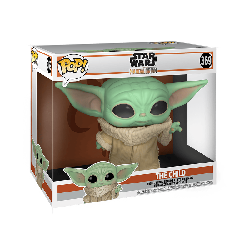 THE CHILD (GROGU) 10 PULGADAS : MANDALORIAN - FUNKO POP! JUMBO