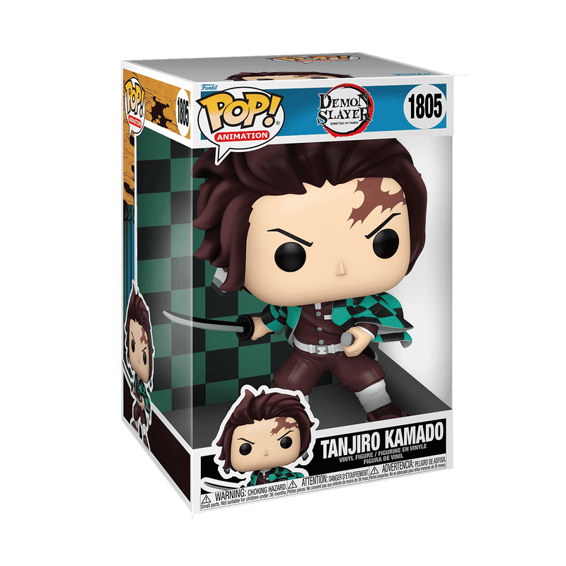 TANJIRO 10 PULGADAS : DEMON SLAYER - FUNKO POP! JUMBO