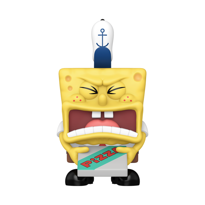 BOB ESPONJA CON LA PIZZA DE DON CANGREJO 1667 : BOB ESPONJA 25 ANIVERSARIO - FUNKO POP! ANIMATION