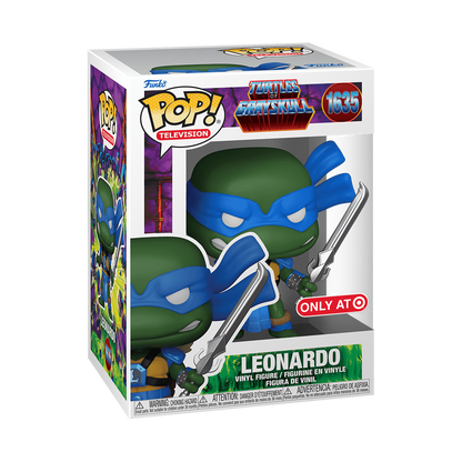 LEONARDO (NINJA TURTLES) #1635 : TURTLES OF GRAYSKULL - FUNKO POP! TELEVISION