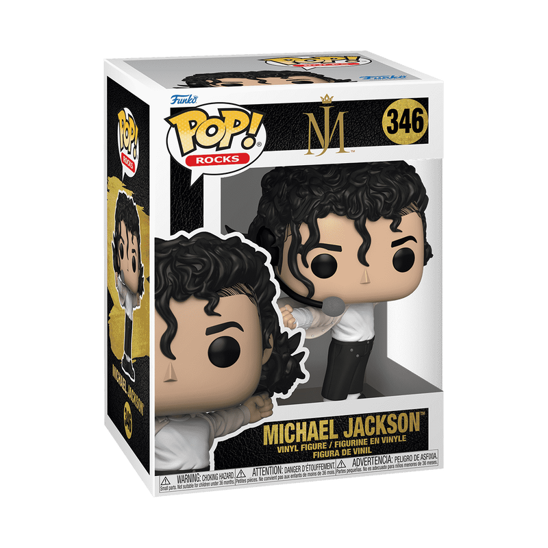 MICHAEL JACKSON SUPERBOWL #346 : FUNKO POP! ROCKS
