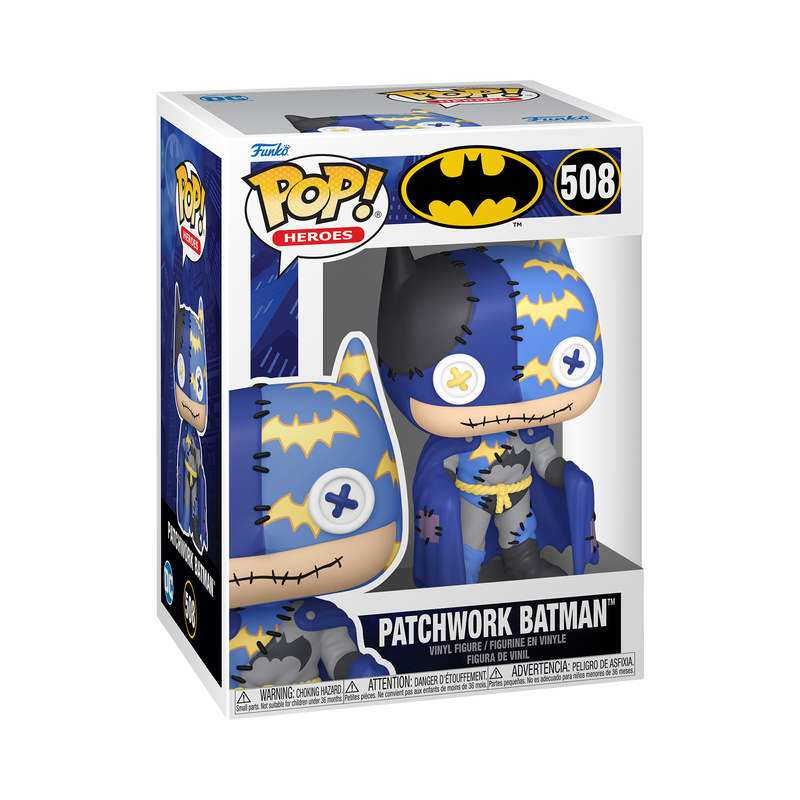 BATMAN (PATCHWORK) : BATMAN - FUNKO POP! HEROES