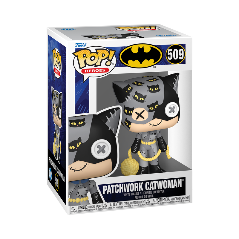 CATWOMAN (PATCHWORK) : BATMAN - FUNKO POP! HEROES