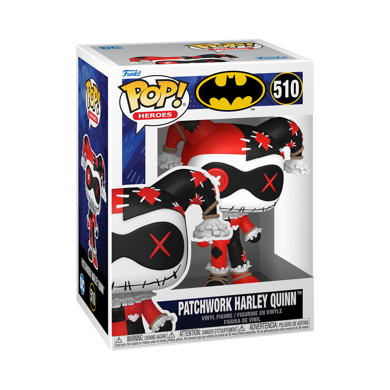 HARLEY QUINN (PATCHWORK) : BATMAN - FUNKO POP! HEROES