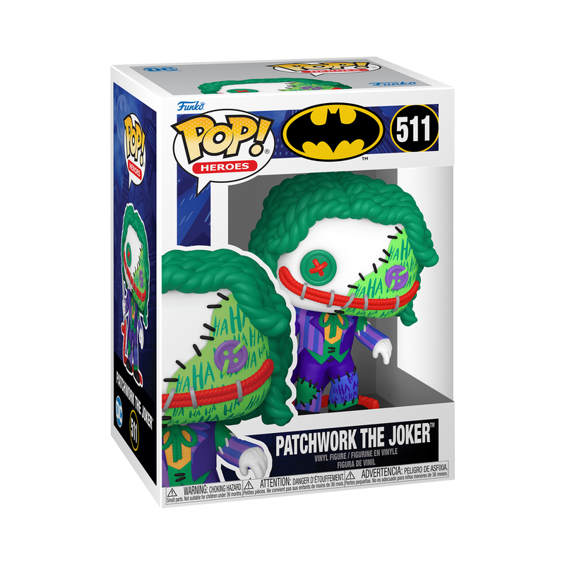 JOKER (PATCHWORK) : BATMAN - FUNKO POP! HEROES