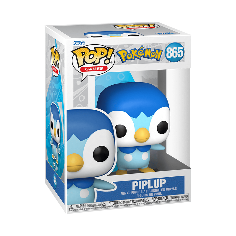 PIPLUP #865 : POKÉMON - FUNKO POP! GAMES