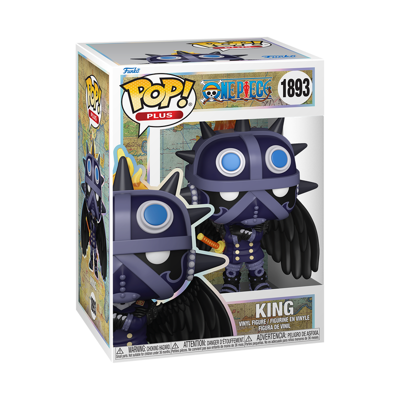 KING (PLUS) : ONE PIECE - FUNKO POP! ANIMATION PLUS