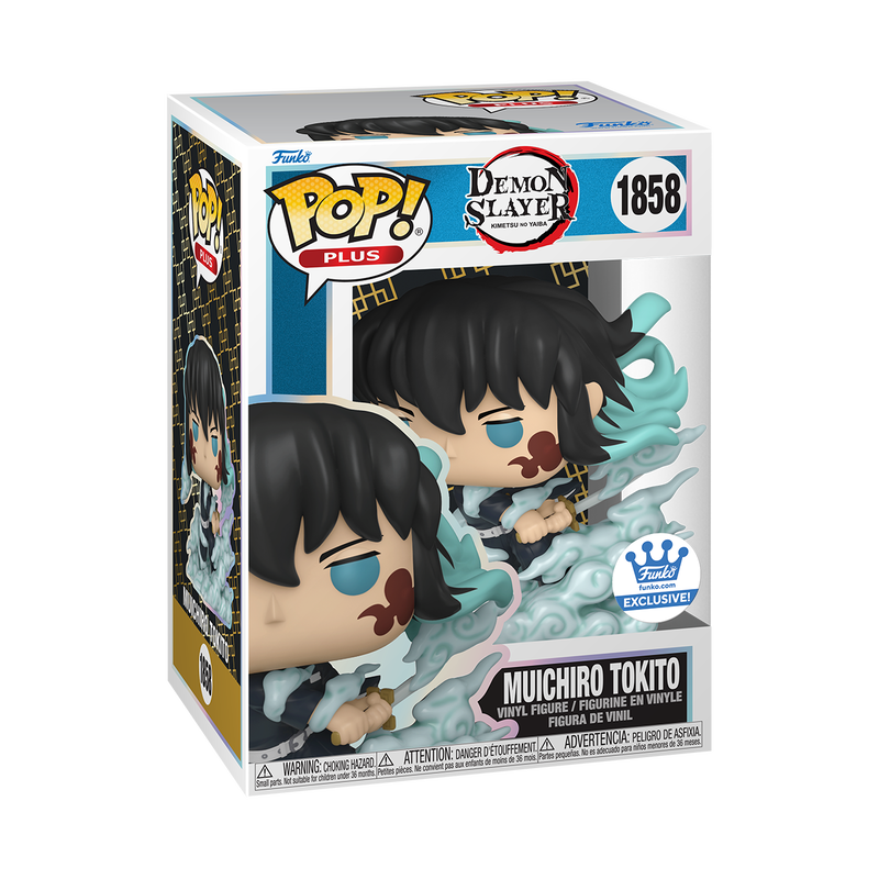 MUICHIRO TOKITO FUNKO SHOP EXCLUSIVO RESPIRACION DE LA NIEBLA (PLUS) : DEMON SLAYER